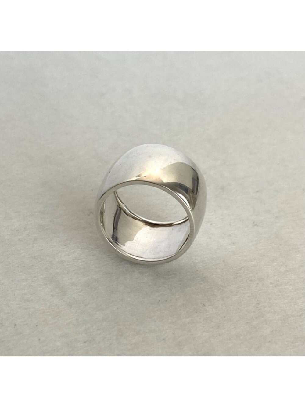 Silpada Sterling Silver 925 Polished Wide Band Cuff Cigar Ring Sz 7.25 - Picture 7 of 16